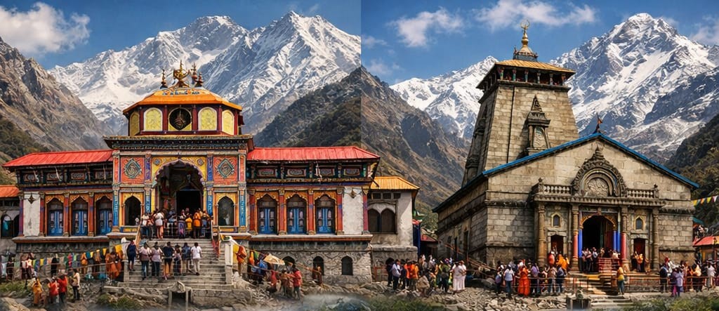 Do Dham Yatra Kedarnath and Badrinath Himalayan route